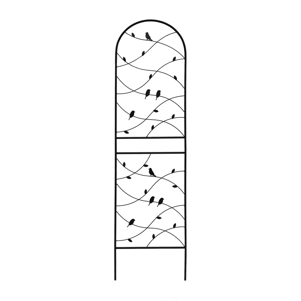 2 Pack Metal Garden Trellis 71" x 19.7"
