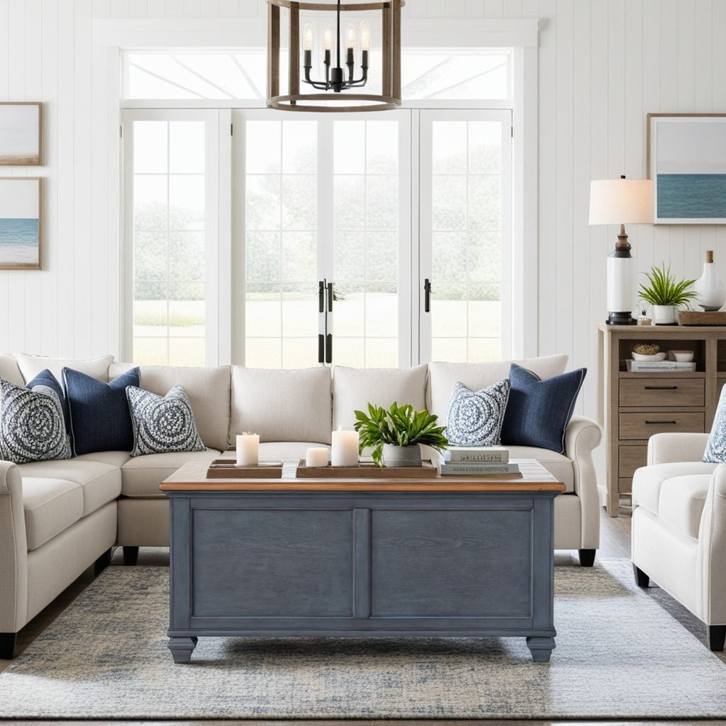 Americana 40 Inch Lift-Top Coffee Table