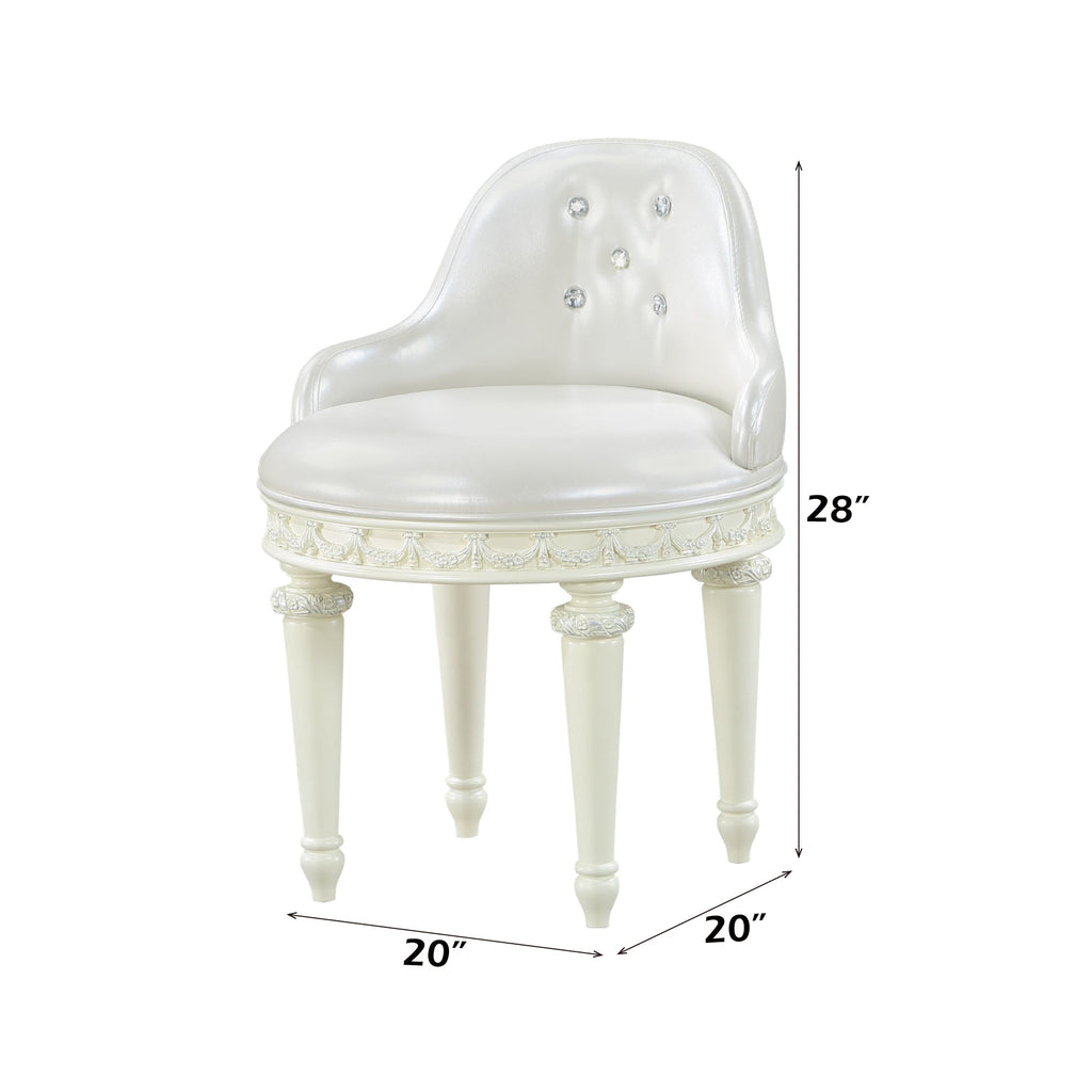 Dorothy Round Armless Chair