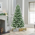 5FT Artificial Christmas Tree with White‑Tipped Tips