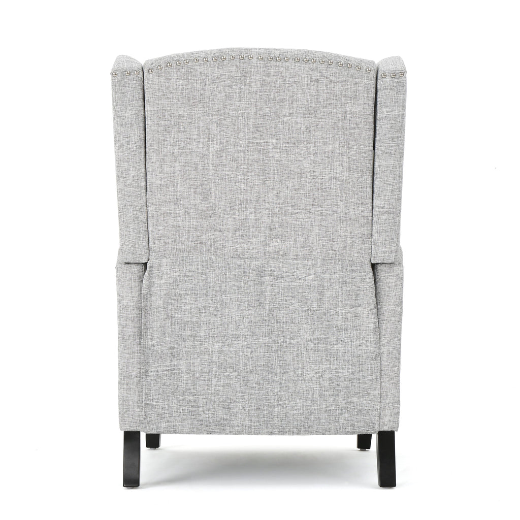Modern Fabric Pushback Recliner Chair