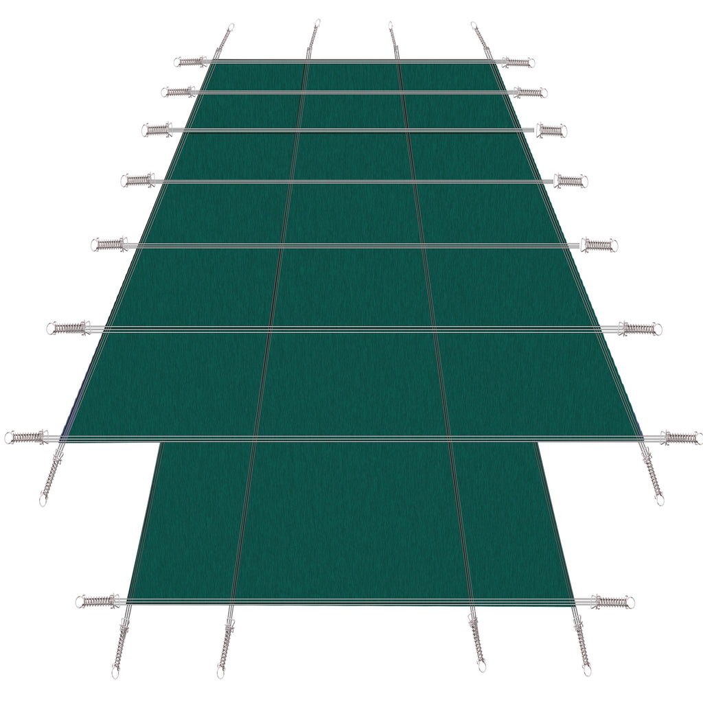 Pool Safety Cover for 16x32ft Rectangular Inground Pools