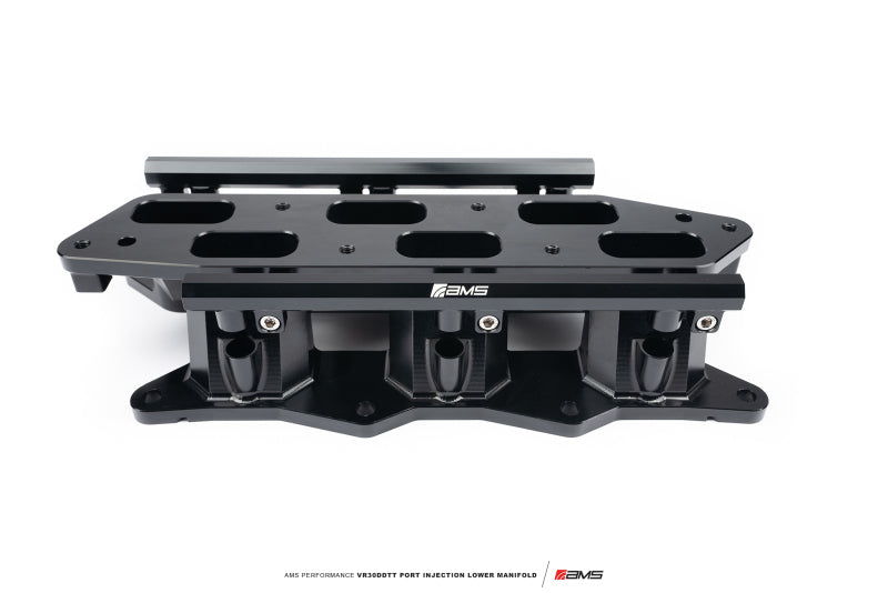 AMS Performance 2023+ Nissan Z Port Injection Lower Manifold - Black AMS.47.08.0001-1
