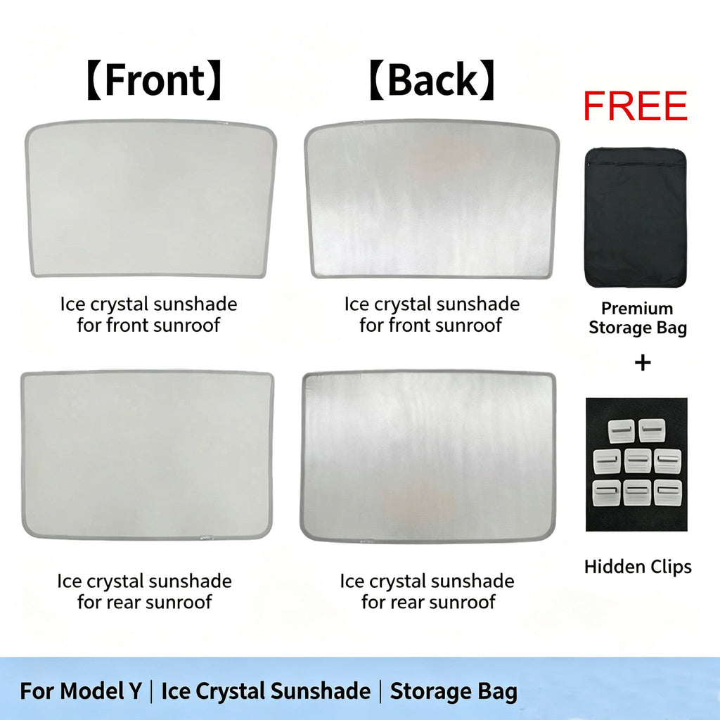 Suitable For Mode Y 3 Huanxin Edition Tesla Sunshade Front Windshield Full Car Sun Protection And Heat Insulation Car Sunshade