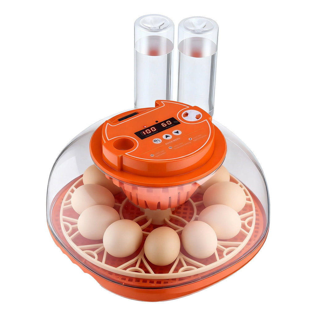 12 Egg Incubator with Automatic Egg Turner