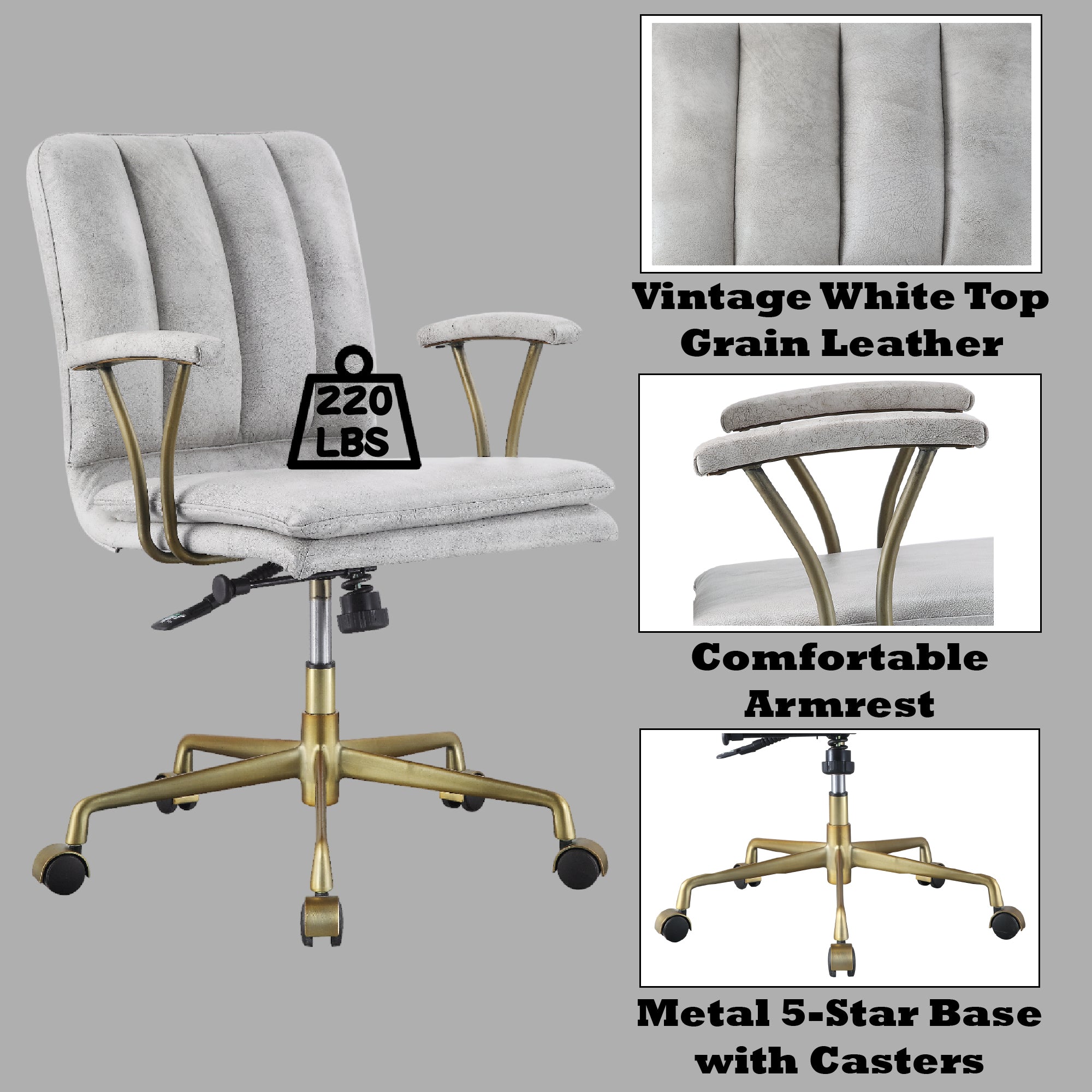 Damir Vintage Office Chair