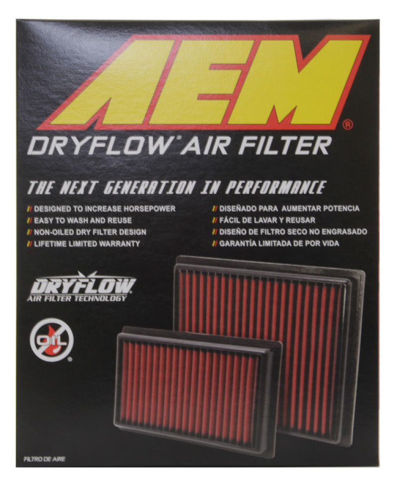 AEM Induction AEM 2011 GMC SIERRA 2500 HD 6.6L Dryflow Round Straight Air Filter 28-20466