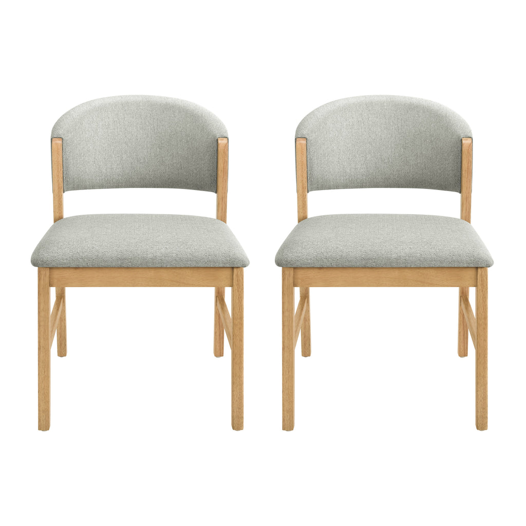Mid-Century Modern Upholstered Dining Chairs