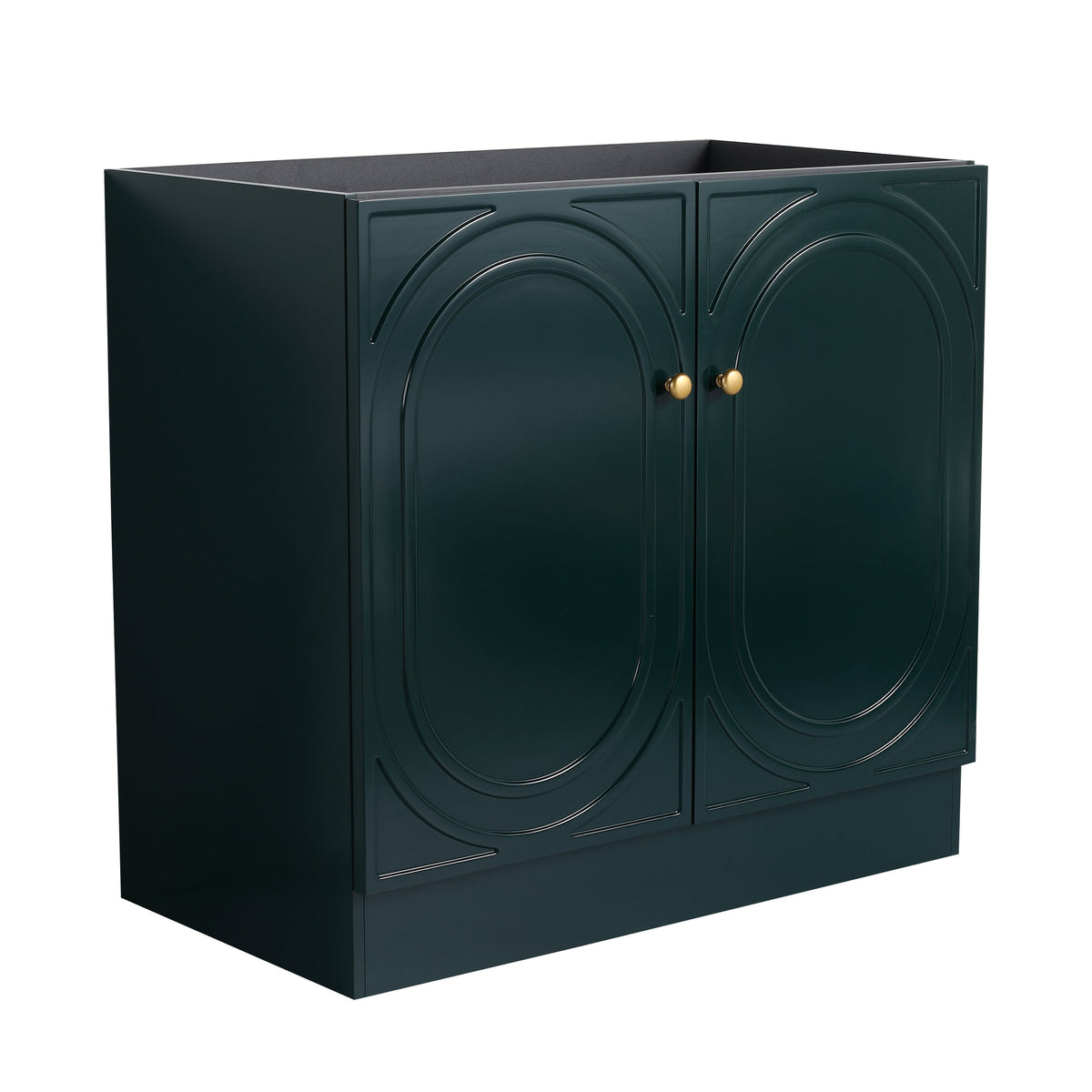 36" Freestanding Bathroom Vanity with 2 Soft-Close Cabinet Doors