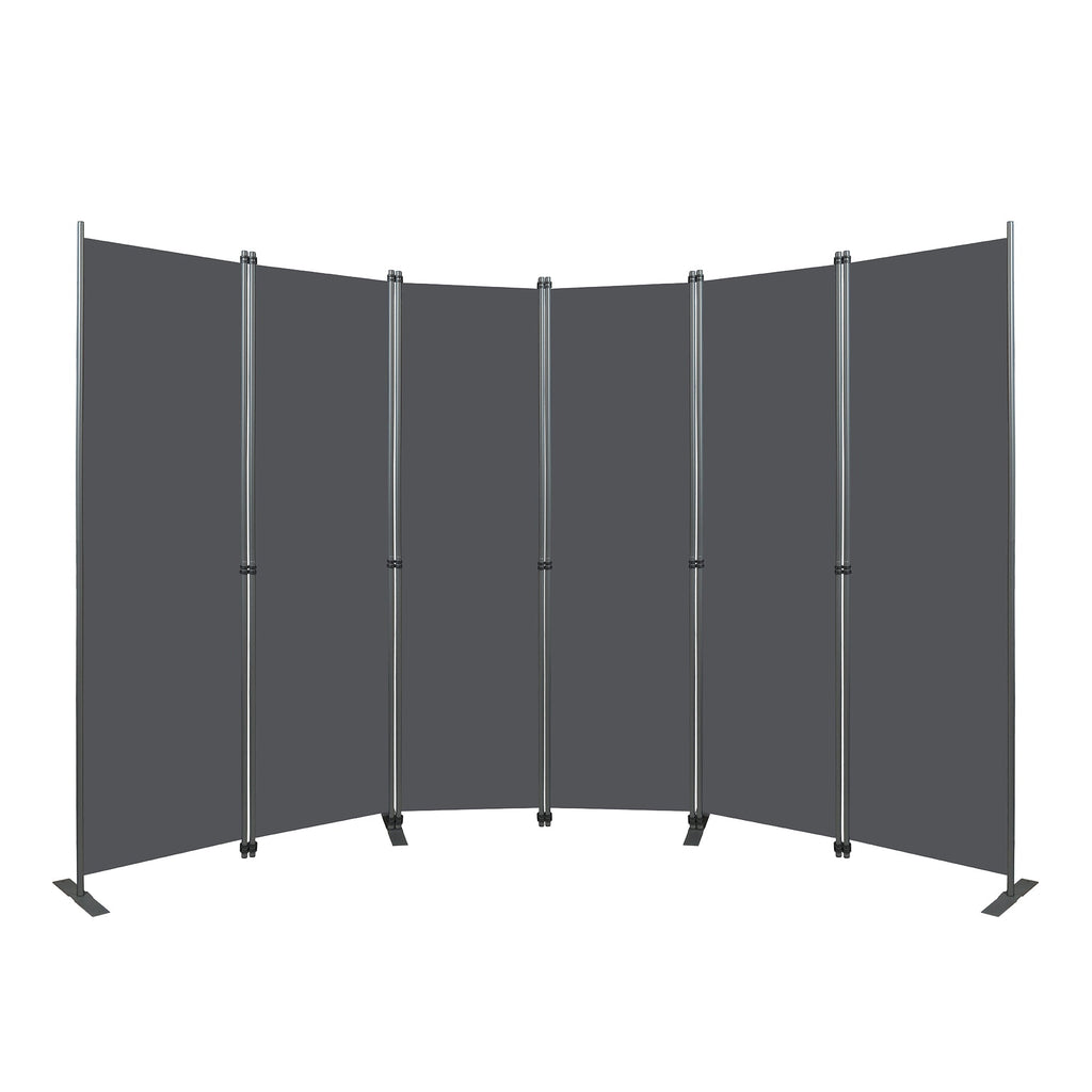 Room Divider 6-Panel - Black