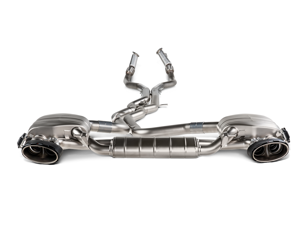 Akrapovic 2023 Audi RS6 Avant (C8) Evolution Line Cat Back (Titanium) (Req Link Pipe Set) S-AU/T/2H
