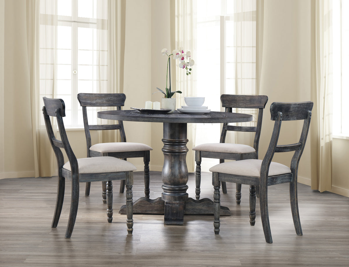 Leventis Weathered Round Dining Table