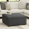 Gabbie 48 Inch Wide Rectangular Storage Ottoman