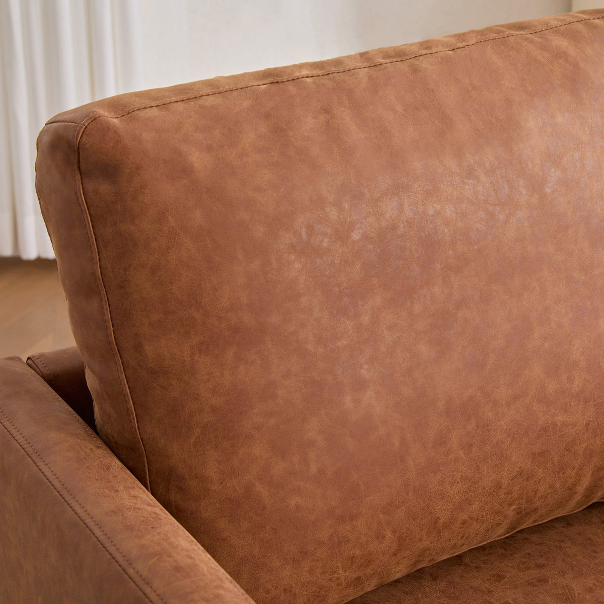 30.7"W Upholstered Square Swivel Accent Chair