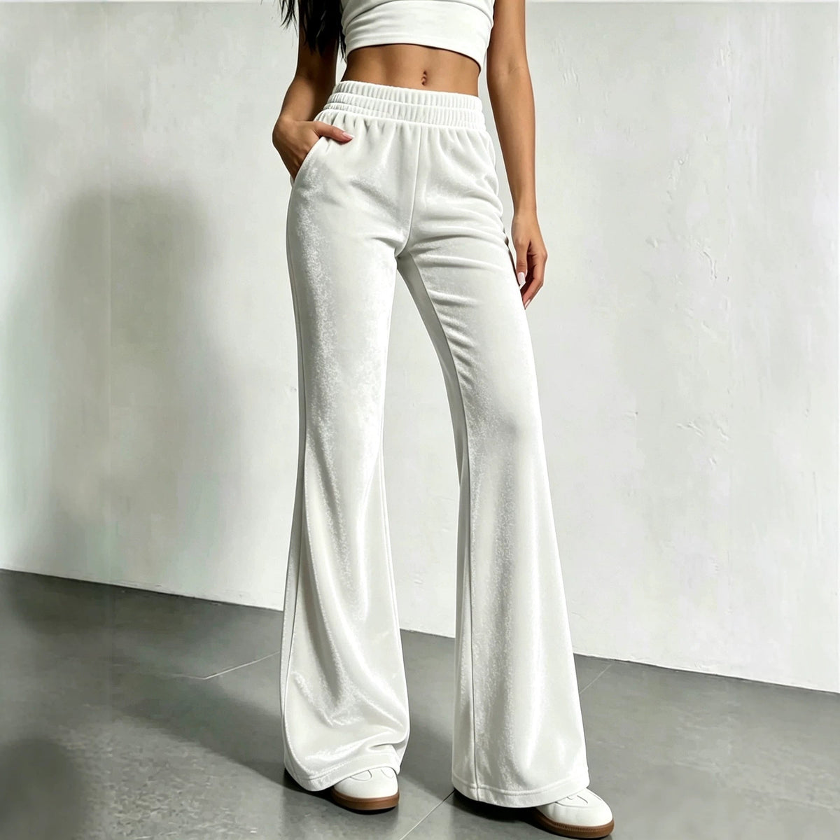 New Fallwinter Womens High-stretch Sporty Casual Pants