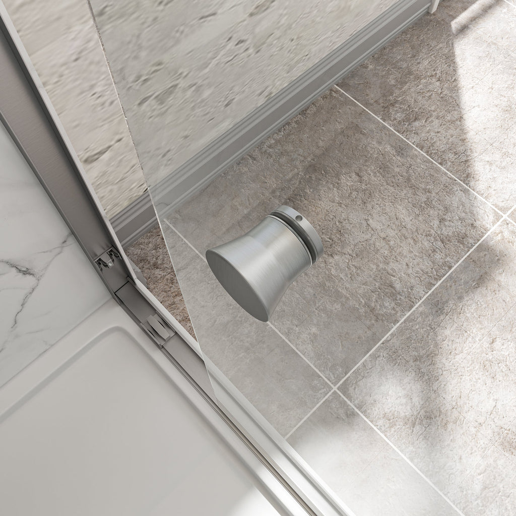 55"-60" W x 72" H Matte Shower Doors