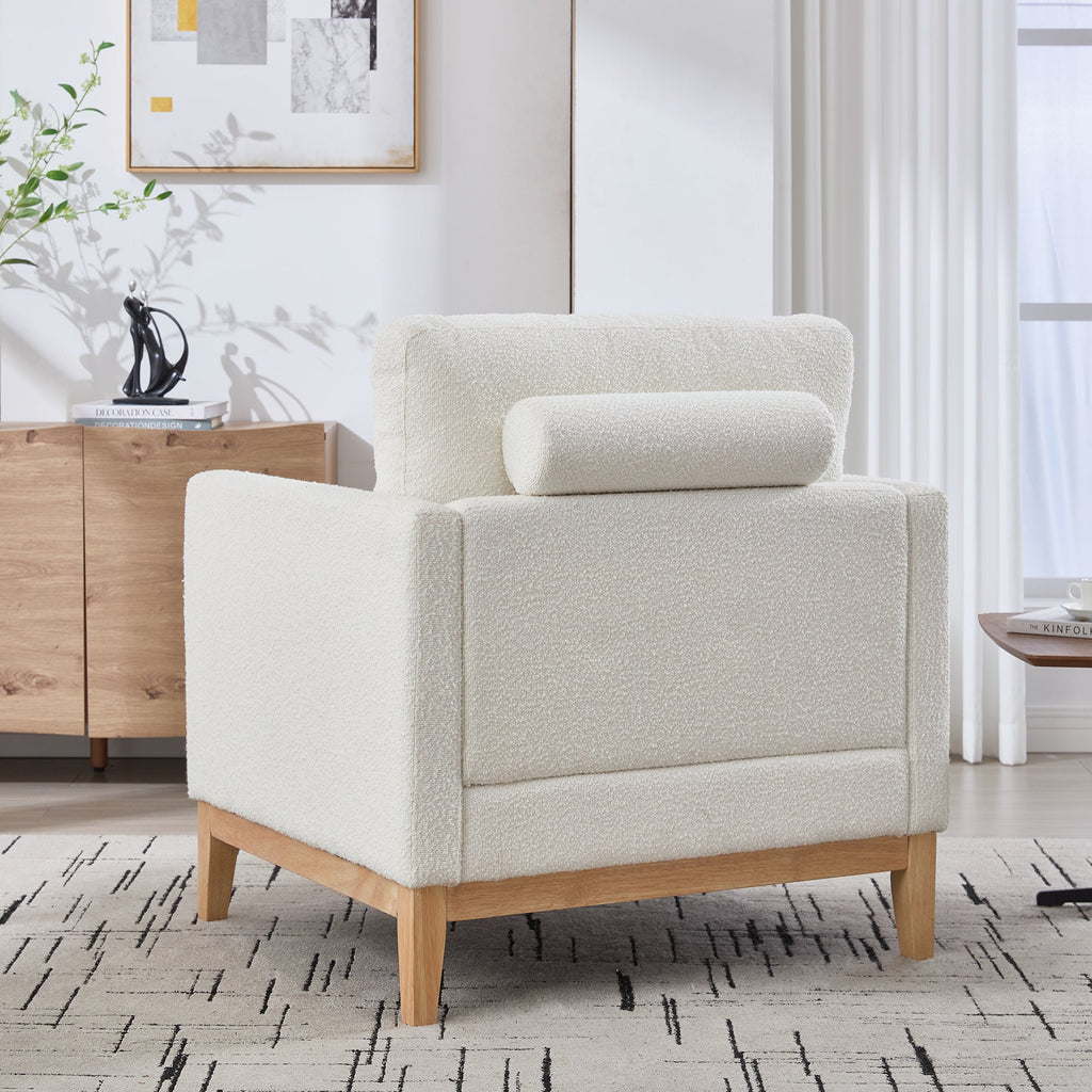 Modern Farmhouse Performance Accent Chair