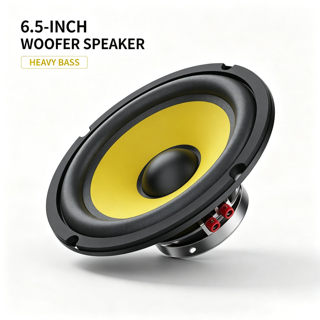 4 5 6.5 8 10 12 Inch Car Subwoofer Speaker  Heavy Bass Audio Loudspeaker For Car Stereo Modification