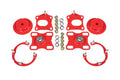 BMR Suspension BMR 11-14 Ford Mustang / Shelby GT500 Caster Camber Plates - Red WAK751R