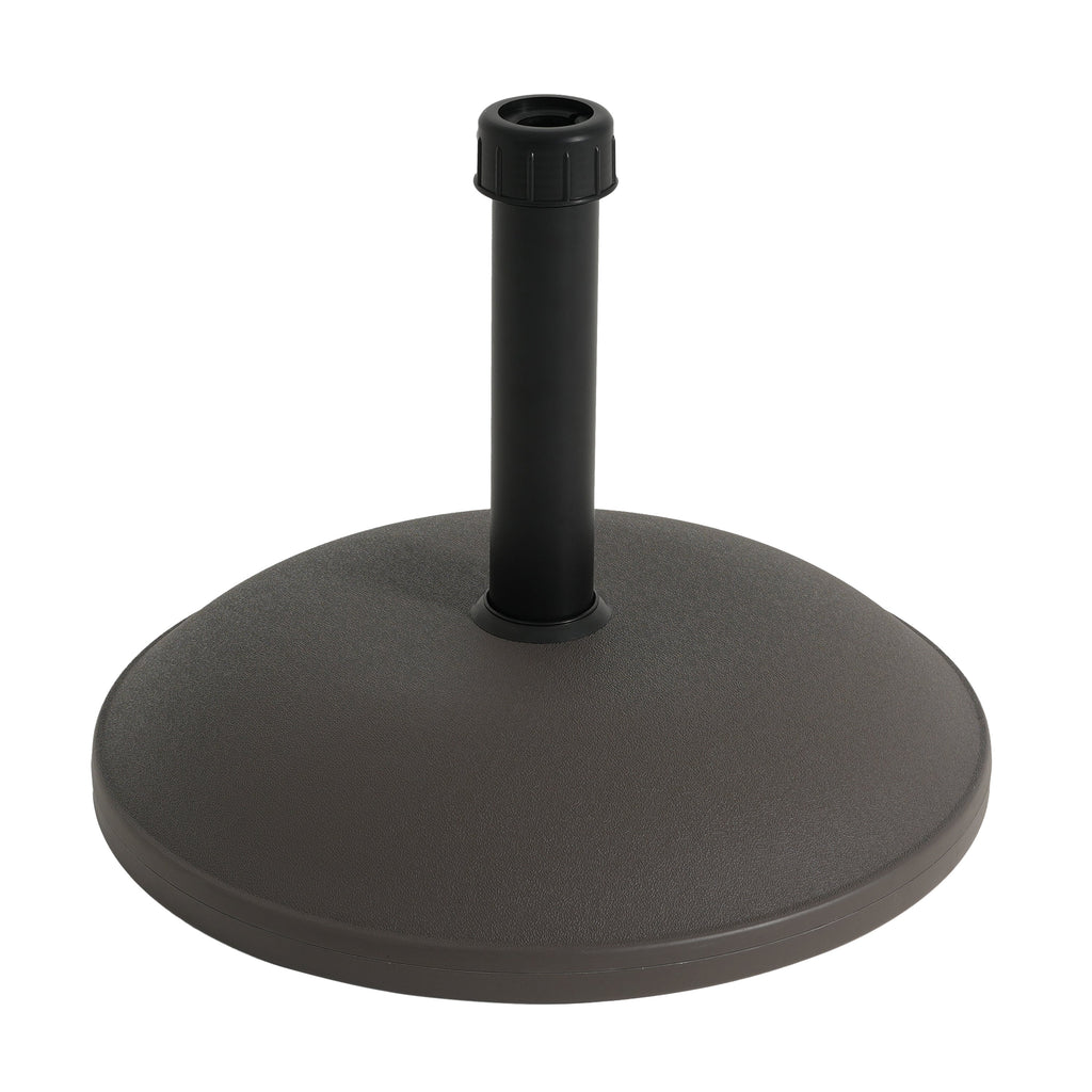 Ander Outdoor 68-Pound Round Umbrella Base - Brown