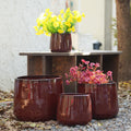 Handmade Ceramic Flower Pot Set of 4