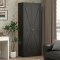2 Doors Metal Storage Cabinet Kitchen Pantry Cabinet
