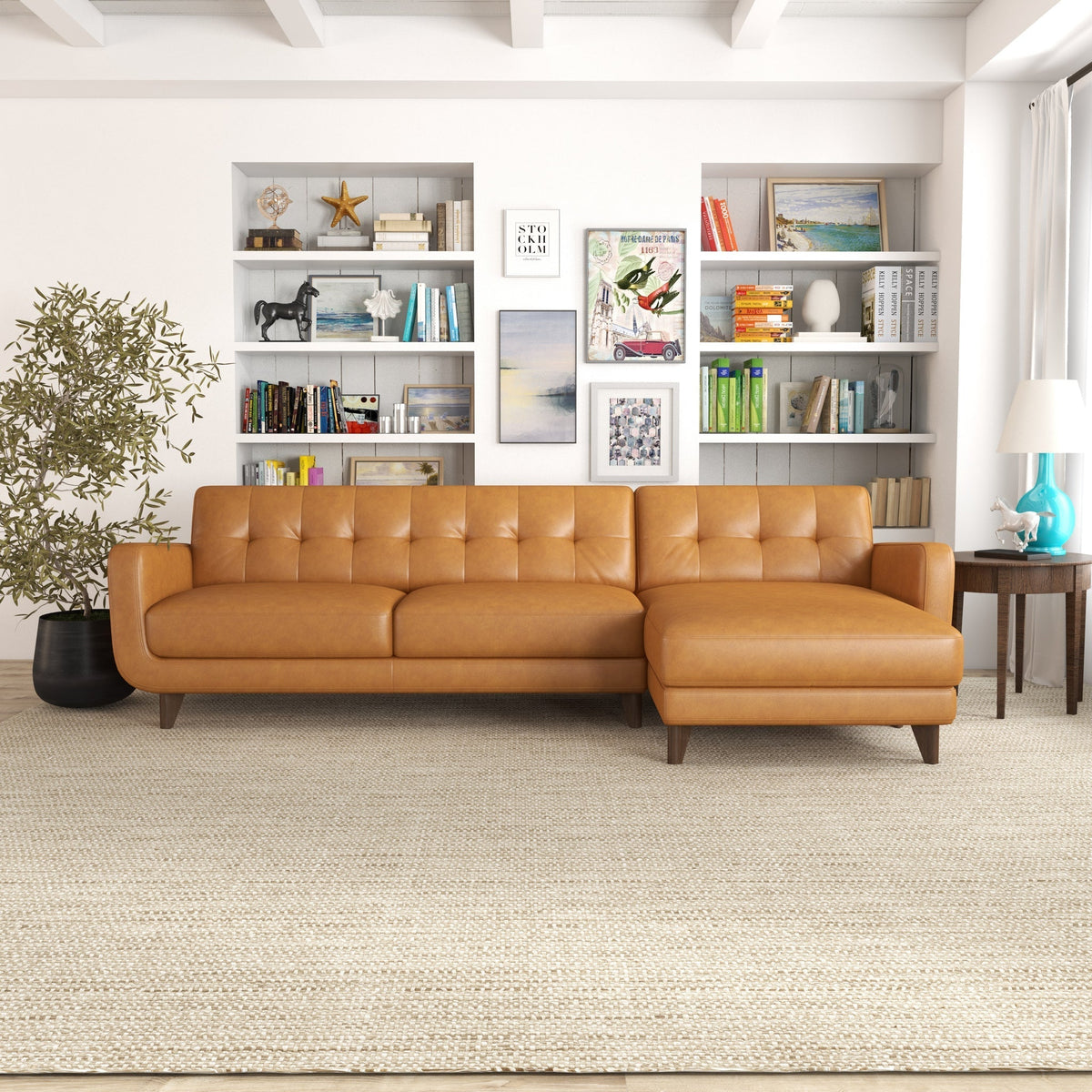Allison Right-Facing Sectional Sofa