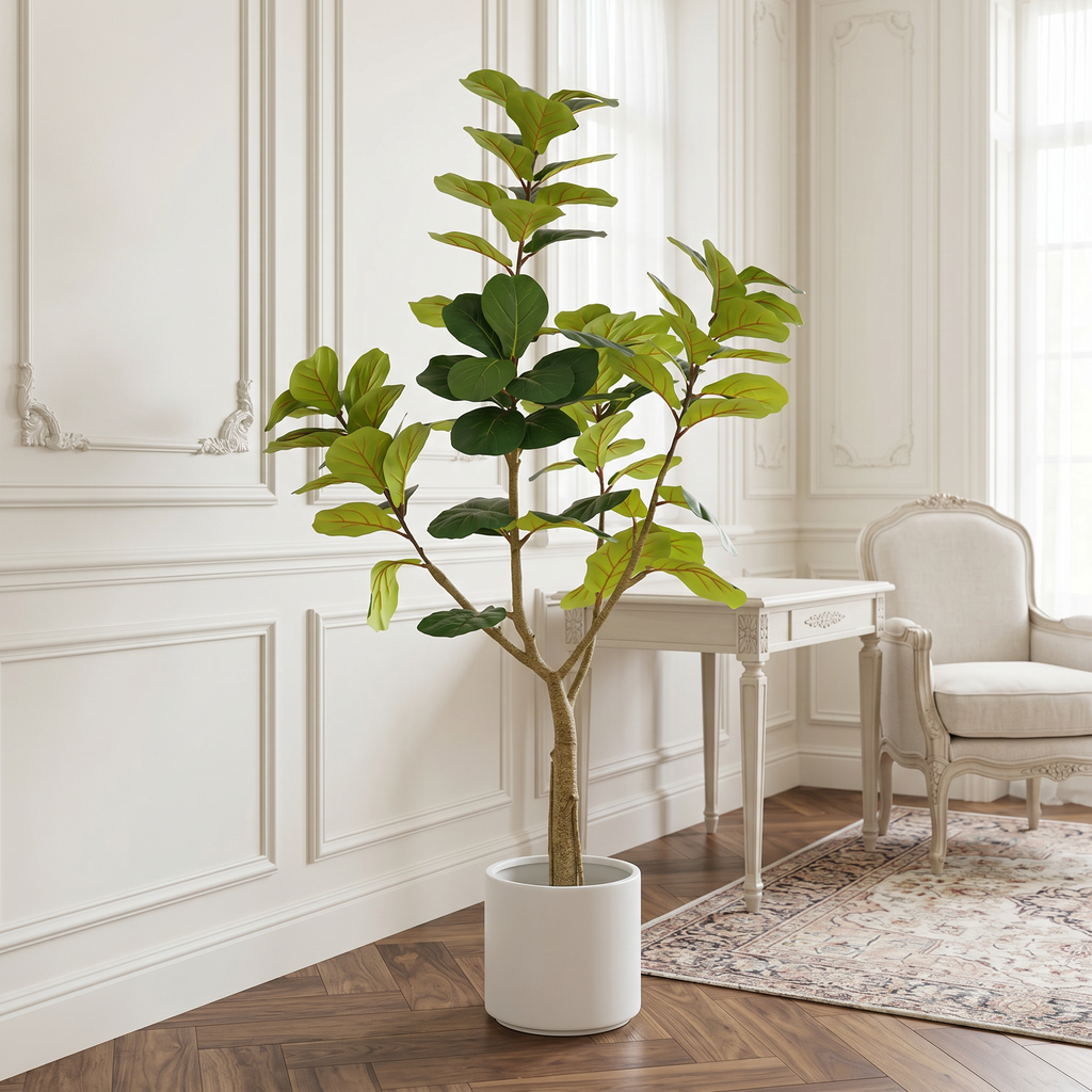 6FT Artificial Fiddle Leaf Fig Tree