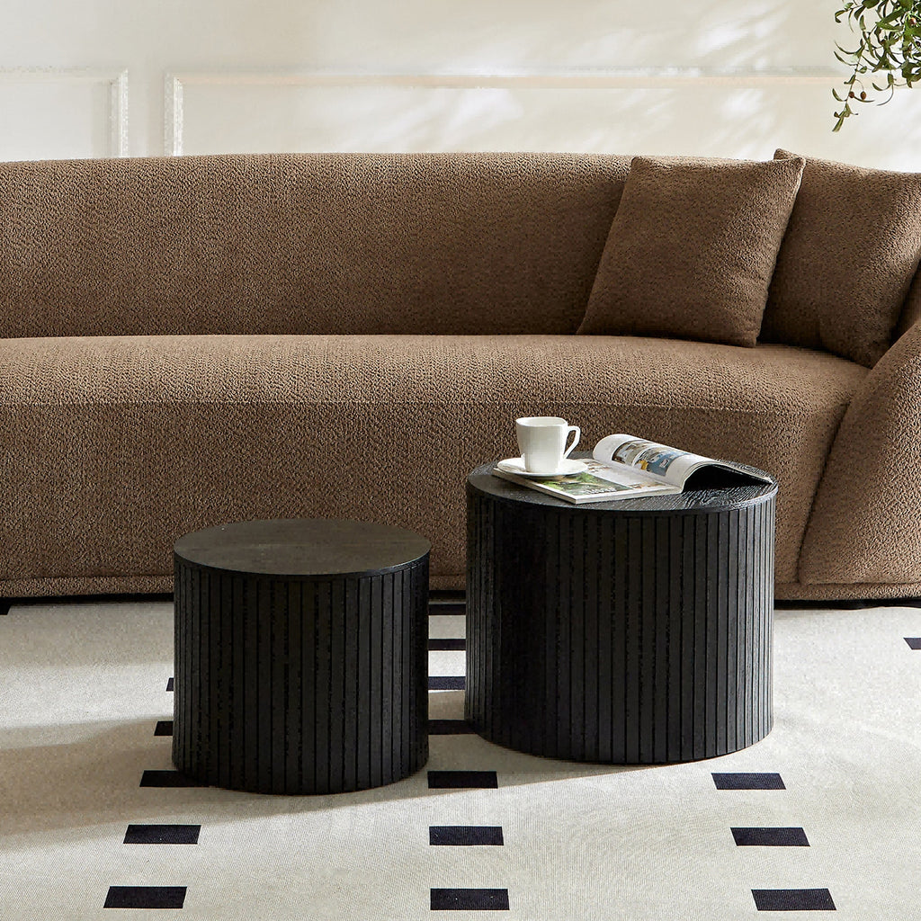 Nested Table Set - 2 Pieces in Black