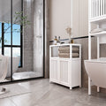 Large Capacity Bamboo Storage Cabinet