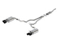 Ford Racing 2024 Mustang 2.3L Touring Non-Active Cat-Back Exhaust w/GT Valance - Black Tip M-5200-M2TBV