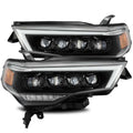 AlphaRex 14-20 Toyota 4Runner NOVA LED Proj Headlights Plank Style Alpha Black w/Activation Light 880723 *Discontinued