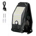 Outdoor Patio Motion-Sensor Punch-Free Solar Clip Light