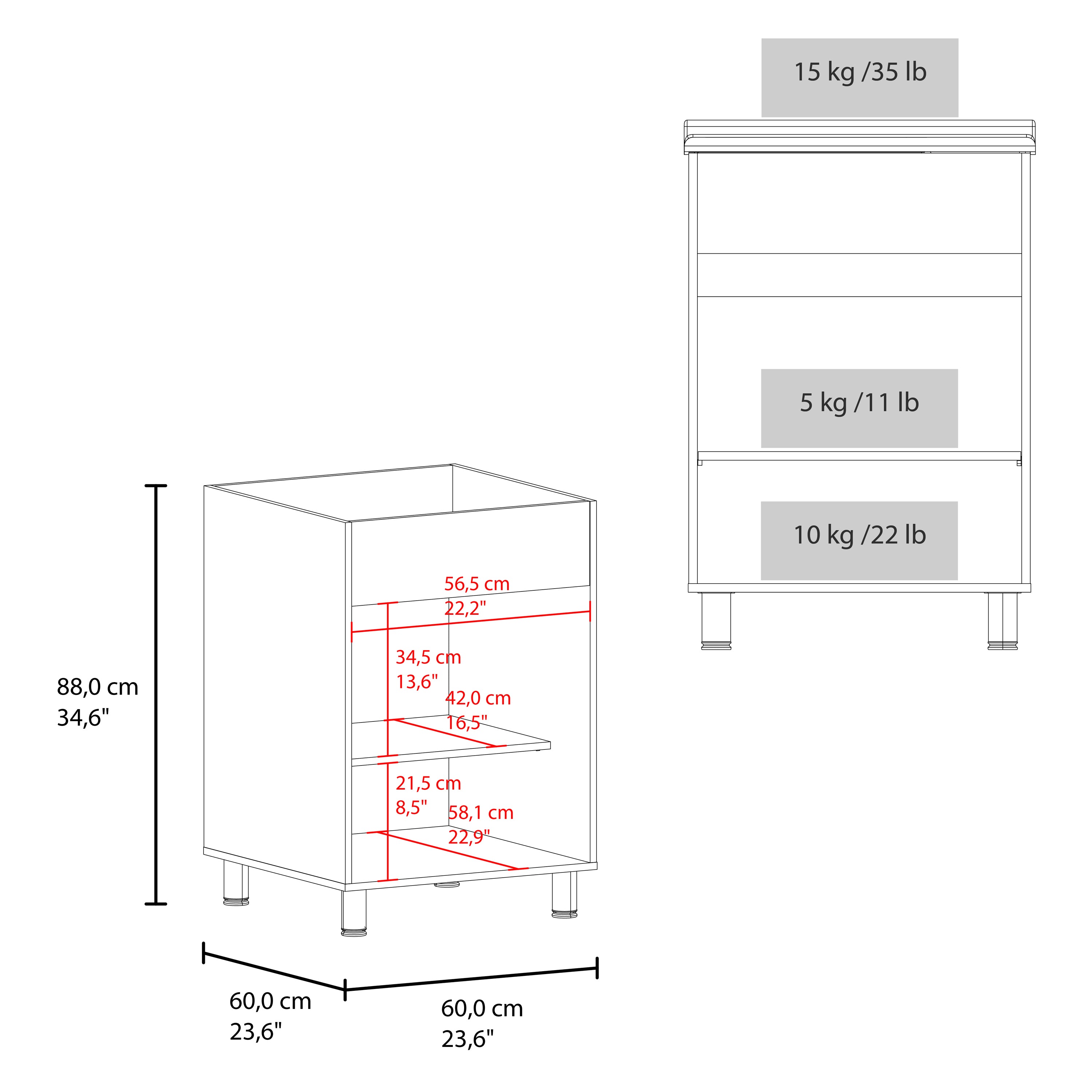 Foster 2 Door Utility Tub and Sink
