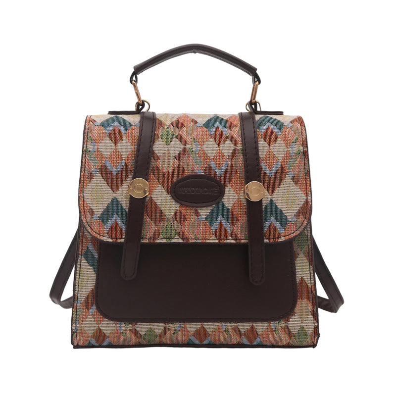 Stylish Casual Minimalist Personalized Womens Backpack