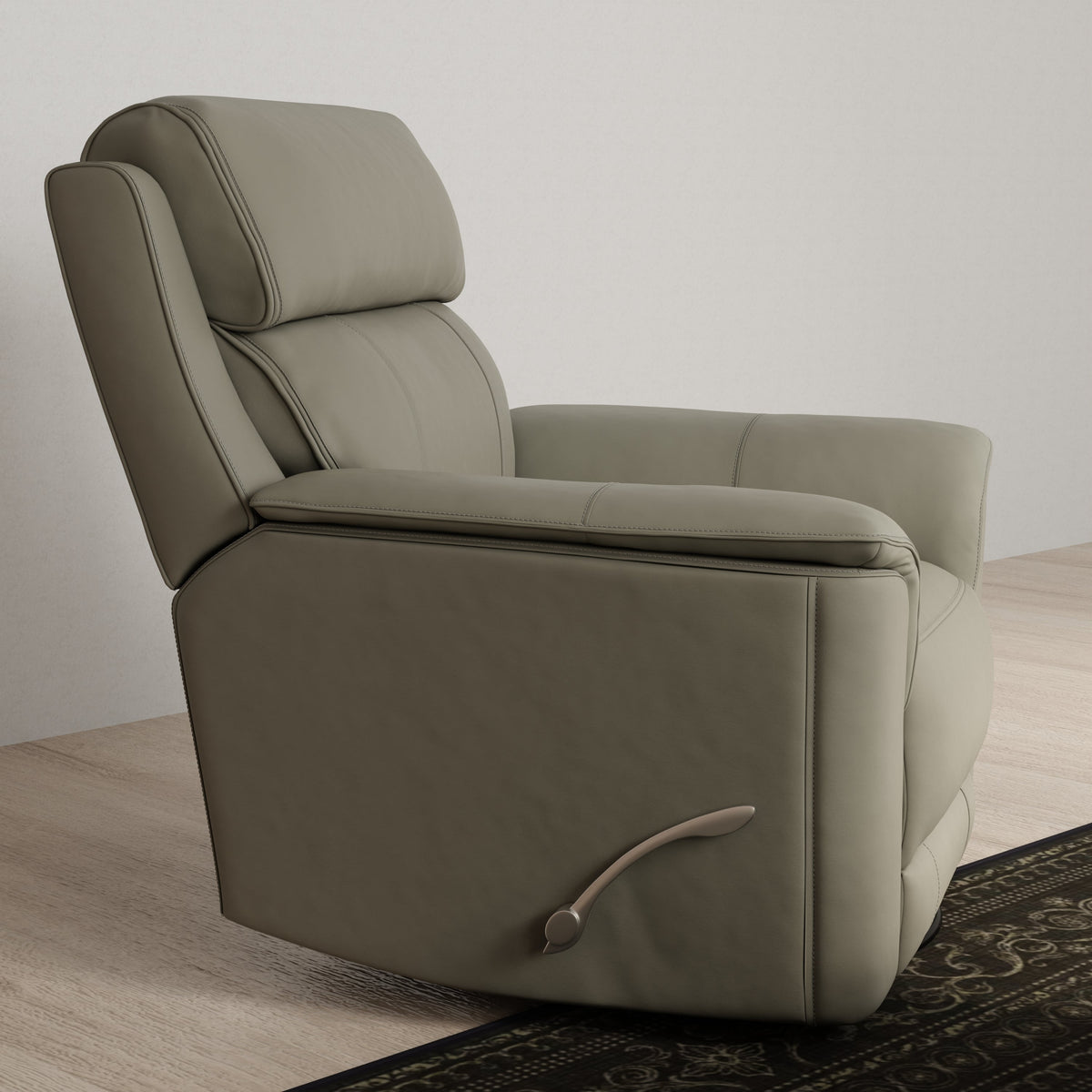 Oslo Manual Glider Recliner in Mineral