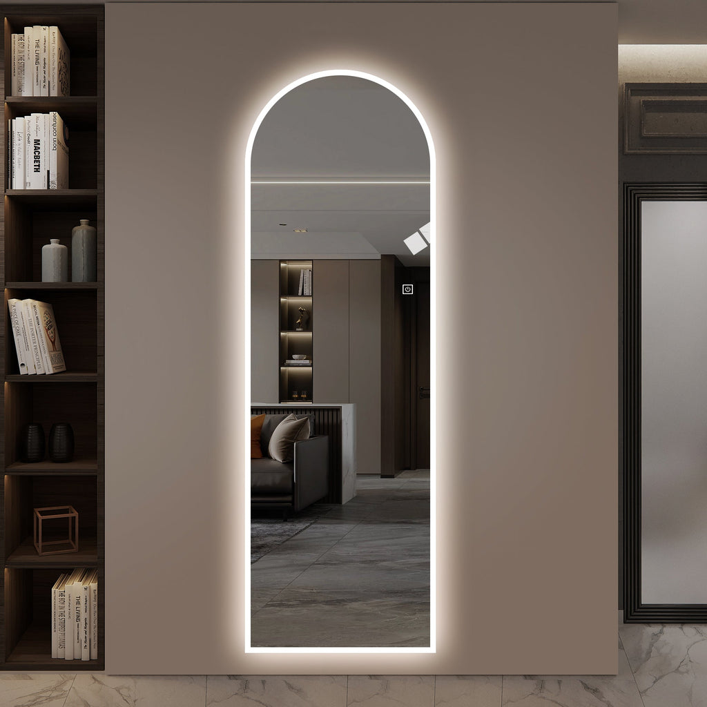 65" x 21" LED Full Length Wall Mirror