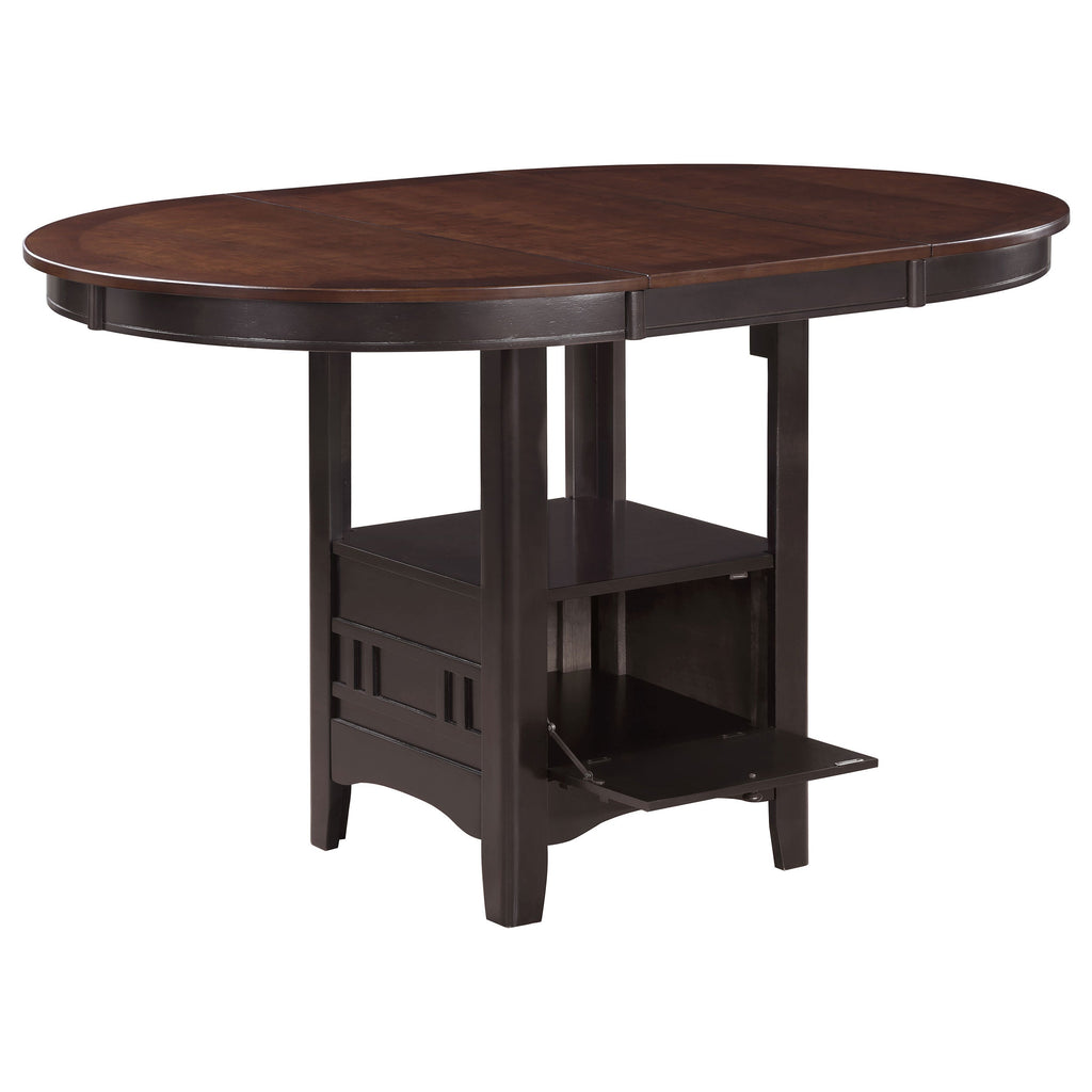 Hester Chestnut Extension Counter Dining Table