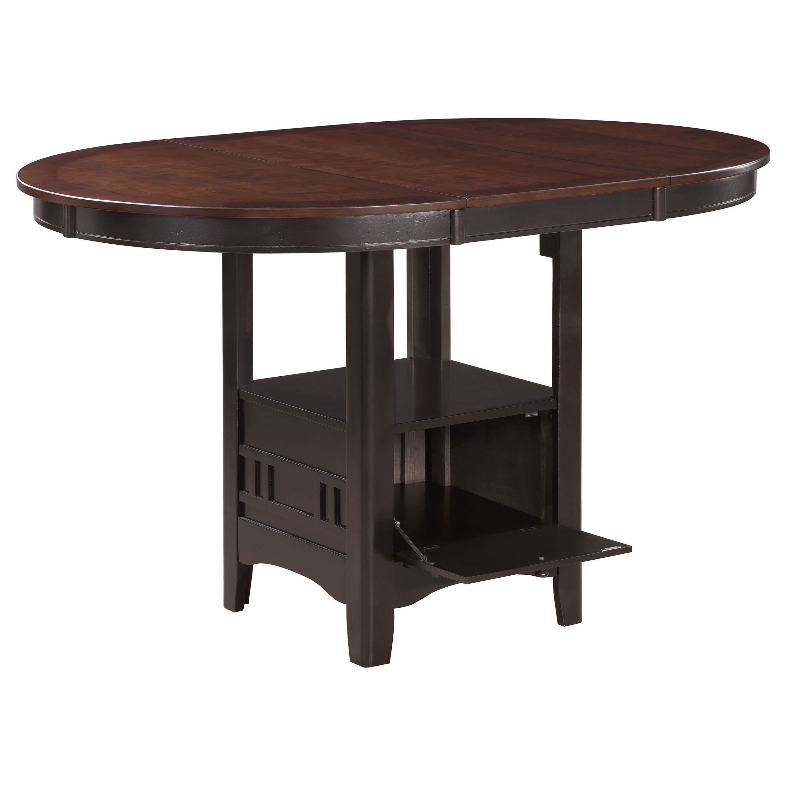 Hester Chestnut Extension Counter Dining Table