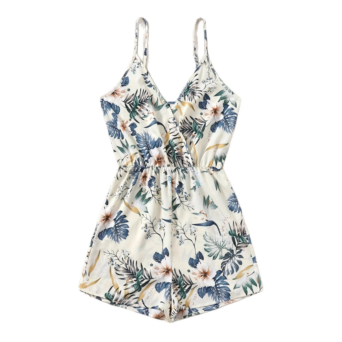 Elegant Adjustable Casual Cross-Strap Jumpsuit For Women