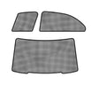 3D MAXpider 2010-2016 Mercedes-Benz E-Class (W212) Black Sun Shades - Complete Set S1MB0570