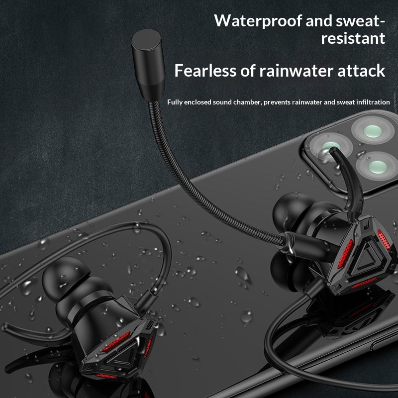 Mobile Gaming In-ear Wired Headset With Microphone For Phones And Computers