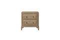 2 Drawer Nightstand With USB Charging Ports