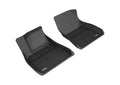 3D MAXpider 2018-2019 Tesla Model 3 Kagu 1st Row Floormat - Black L1TL00411509