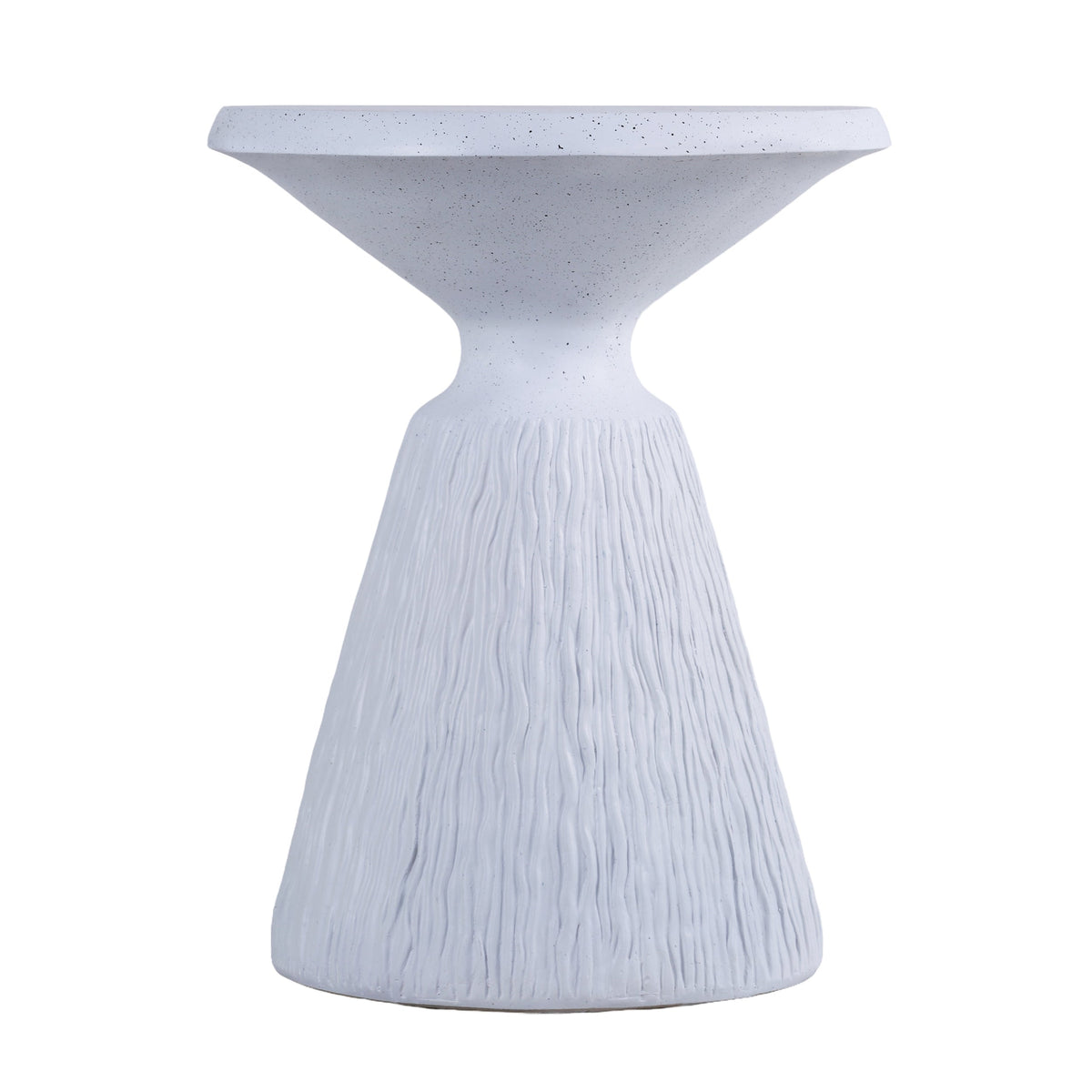 Cement Outdoor End Tables for Patio and Garden