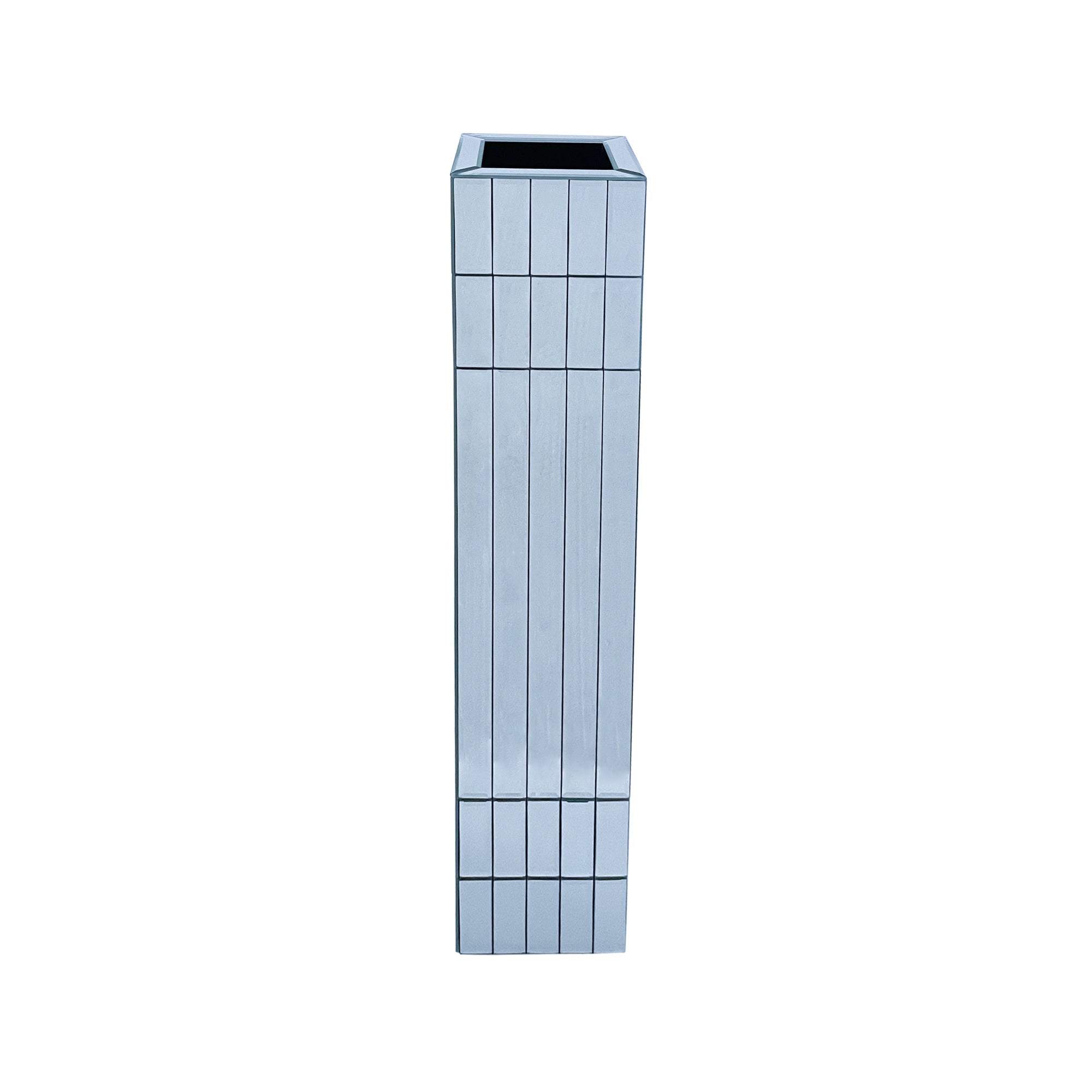 Tall Floor Vase 29.92" (76cm) Mirrored Floor Vase