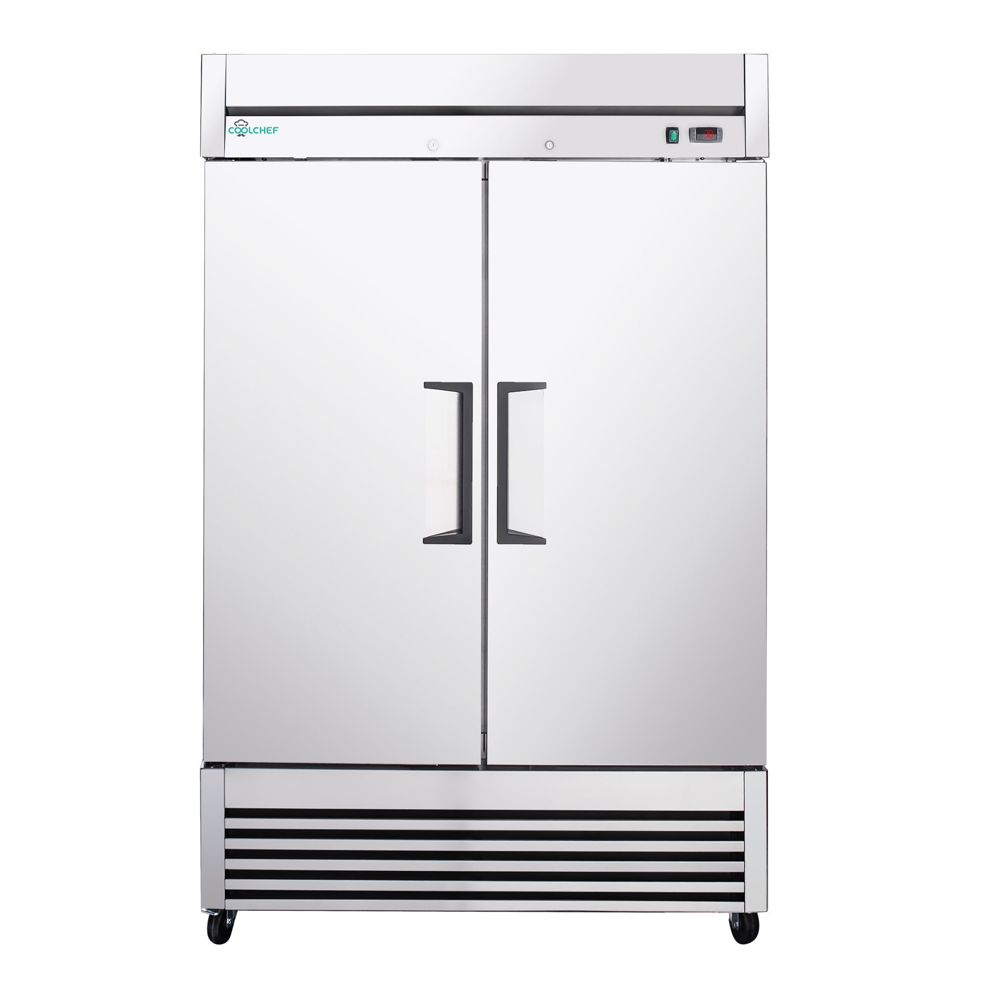 54" Commercial Refrigerator - Stainless Steel 49 Cu.Ft