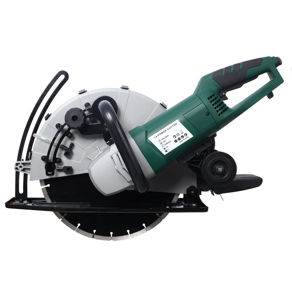 Portable 14" Wet/Dry Electric Corded Concrete Saw