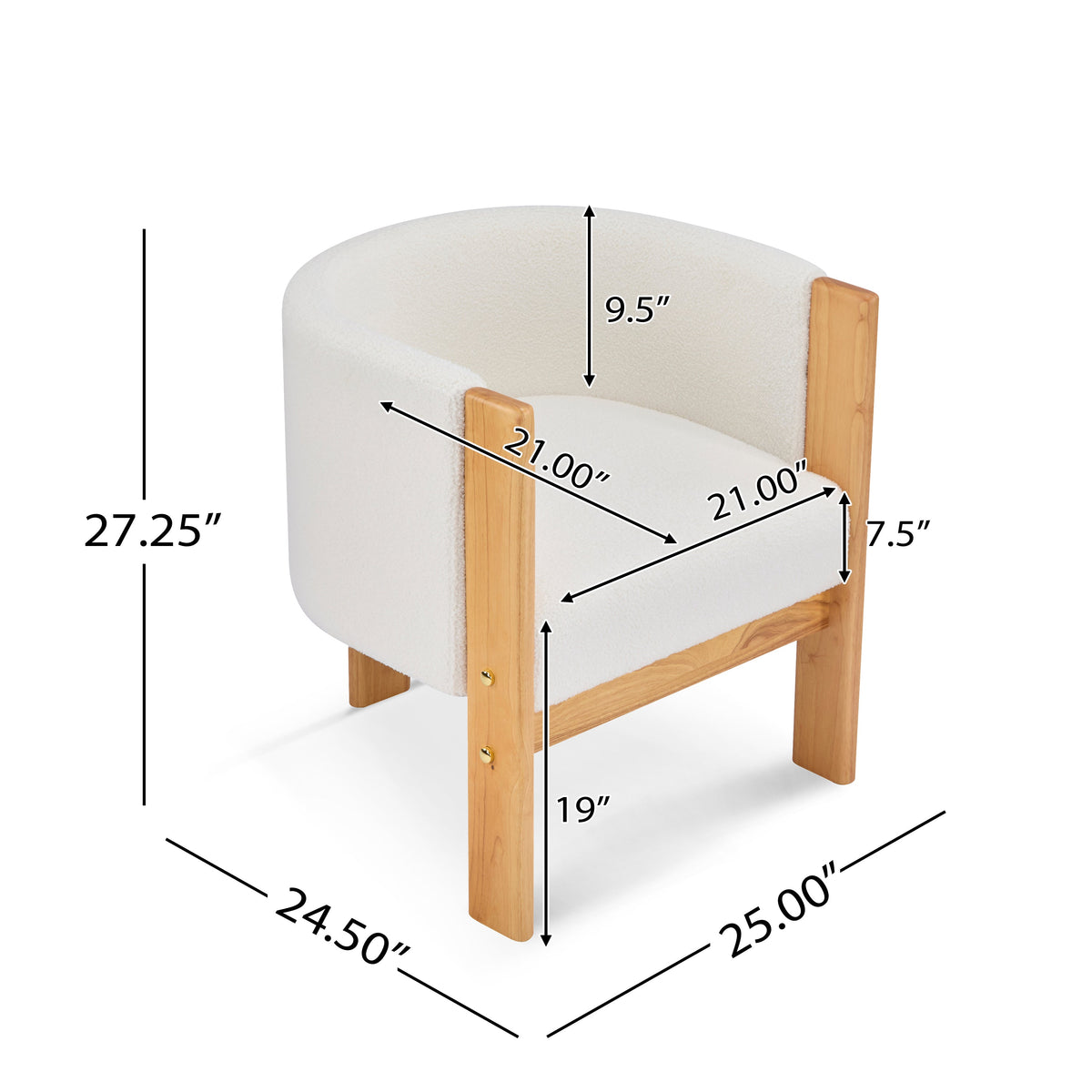 Upholstered Dining Chairs Set of 4