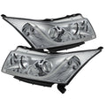 Spyder Chevy Cruze 11-14 Projector Headlights Light Tube DRL Chrm PRO-YD-CCRZ11-LTDRL-C 5074171